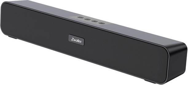 ZWOLLEX M21 Powerful Bass Bletooth Speaker Mini Soundbar,10Hrs Playback,Stereo Soundbar 10 W Bluetooth Soundbar