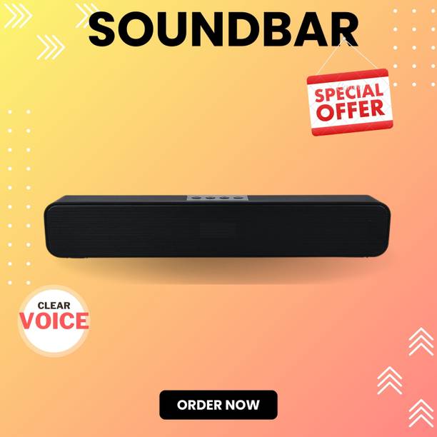 FRONY Bluetooth Soundbar Speaker 12Hrs Playback, HD Stereo for Phone/PC/TV/Laptopi405 20 W Bluetooth Soundbar