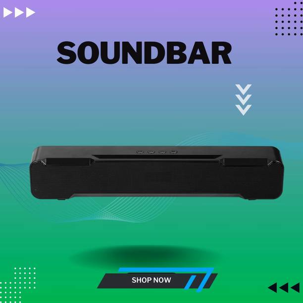 Clairbell 20W Bluetooth Soundbar with 4 Hours Wireless Playback Bluetooth SpeakersC1V174 20 W Bluetooth Soundbar