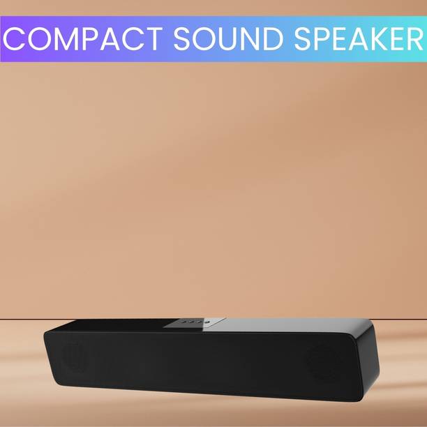 SACRO Bluetooth (PORTABLE HOME THEATER SOUNDBAR) Crystal Clear Sound, 5H. PaytimeE100 20 W Bluetooth Soundbar