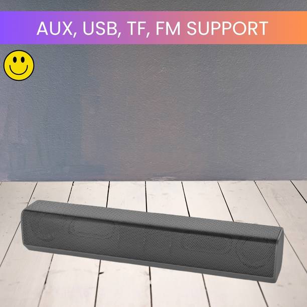 GUGGU Music Bar (PORTABLE HOME THETER SOUNDBAR)With Stereo Sound & 1200mAh BatteryH337 20 W Bluetooth Soundbar