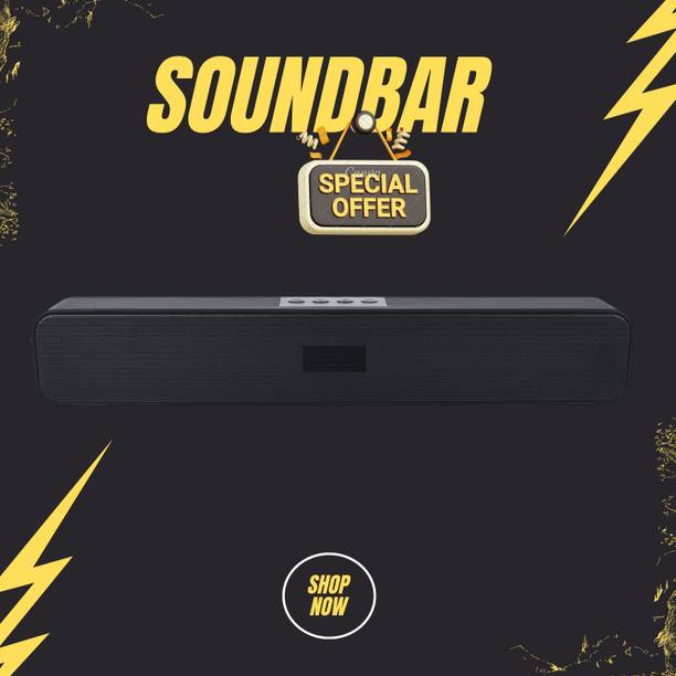 FRONY 20W Bluetooth Soundbar with 4 Hours Wireless PlayTime Bluetooth Speakers1f264 20 W Bluetooth Soundbar