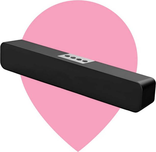 Bxeno Wireless with 360 HD Stereo Sound Portable 10 W Bluetooth Soundbar