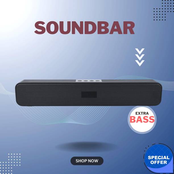 Clairbell 20W Bluetooth Soundbar with 4 Hours Wireless PlayTime Bluetooth Speakers2G104 20 W Bluetooth Soundbar