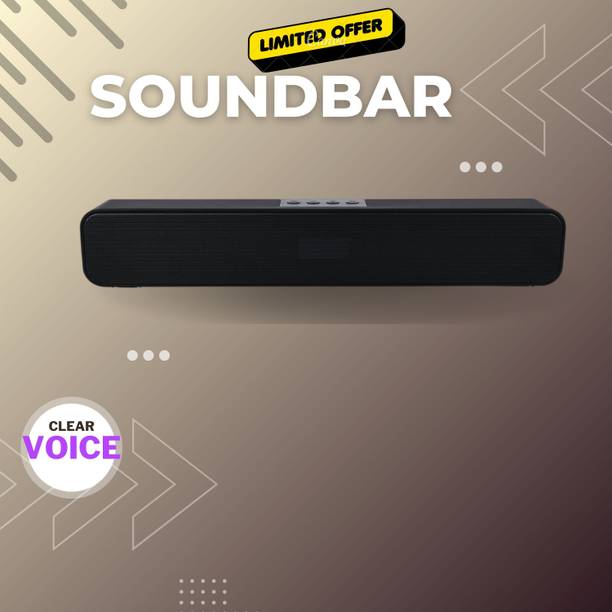 Clairbell Bluetooth Soundbar Speaker 12Hrs Playback, HD Stereo for Phone/PC/TV/Laptopi271 20 W Bluetooth Soundbar