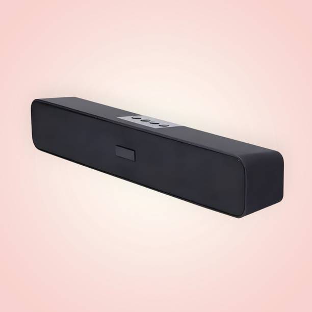 URBANHUDA Portable Home TV SOUNDBAR Dynamic Thunder Sound 2400mAh Battery 10 W Speaker_GU 10 W Bluetooth Soundbar