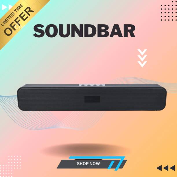 FRONY 20W Bluetooth Soundbar with 4 Hours Wireless PlayTime Bluetooth Speakers1f166 20 W Bluetooth Soundbar