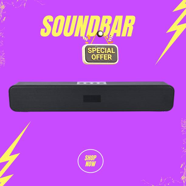 Clairbell 20W Bluetooth Soundbar with 4 Hours Wireless PlayTime Bluetooth Speakers2G26 20 W Bluetooth Soundbar