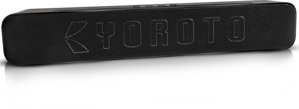 YOROTO Wireless Superior Sound bar with Ear-Shaking Sound & Thunderfull Bass 20 W Bluetooth Soundbar