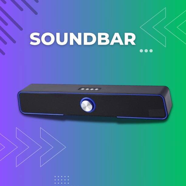 GUGGU 10W Bluetooth Soundbar with 4 Hours Wireless Playback Bluetooth SpeakersER432 10 W Bluetooth Soundbar