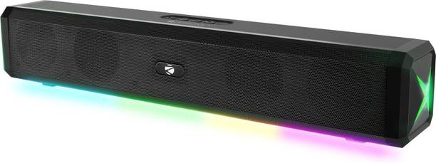 ZEBRONICS Vitabar 150 (PSPK 45)BTv5.3 | USB | mSD | AUX | | TWS, Upto 8 Hours Playback 20 W Bluetooth Speaker