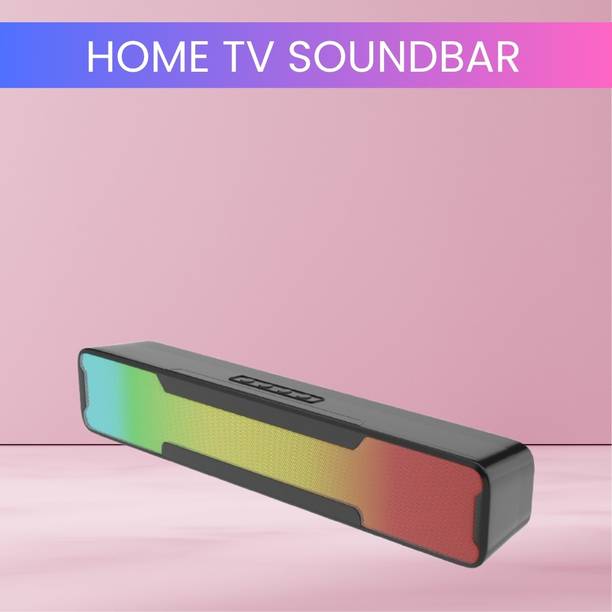 GUGGU Megabar (PORTABLE HOME TV SOUNDBAR) Dynamic Thunder Sound With RGB LightYK22 20 W Bluetooth Soundbar
