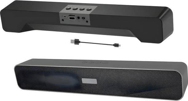 RZW Best High Quality Sound Bar With Subwoofer Speaker Woofer Rechargeable Wireless 20 W Bluetooth Soundbar
