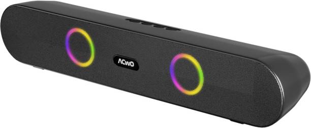 ACwO CARNIwAL 313 with 10H Playtime, Dual Speakers, Dynamic RGB Lights, TWS 16 W Bluetooth Soundbar