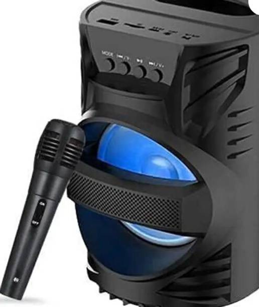 RECTITUDE Subwoofer Sound System with Led Dj Light, Carry Handle, Support Bluetooth, 10 W Bluetooth Soundbar