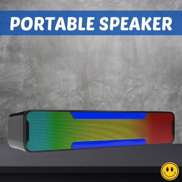 FRONY Megabar (PORTABLE HOME TV SOUNDBAR) Dynamic Thunder Sound With RGB LightB329 20 W Bluetooth Soundbar