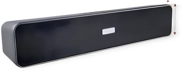 TWS Portable Home TV SOUNDBAR Dynamic Thunder Sound 2400mAh Battery 10 W Speaker_BW 10 W Bluetooth Soundbar