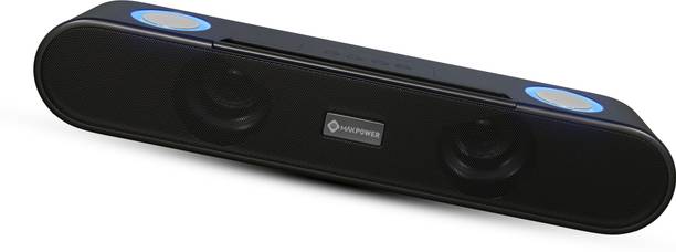 MAK POWER High-Quality Audio, Enhanced Bass, LED Display, Remote Control, Wireless 10 W Bluetooth Soundbar