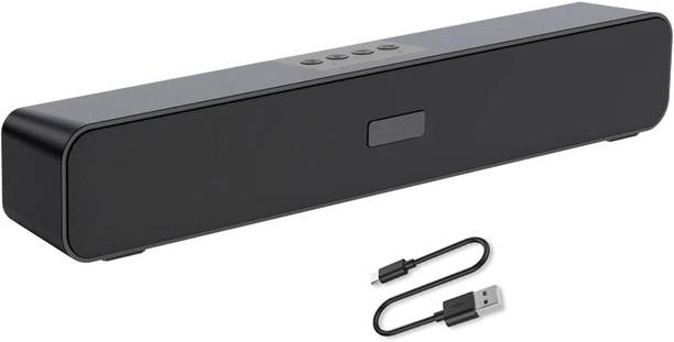 MSNR Wireless Soundbar BOXO Bar Dynamic Bass Indoor, 20H Battery, HD Audio 16 W Bluetooth Soundbar