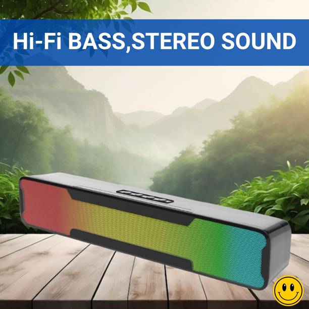 FRONY Megabar (PORTABLE HOME TV SOUNDBAR) Dynamic Thunder Sound With RGB LightB473 20 W Bluetooth Soundbar