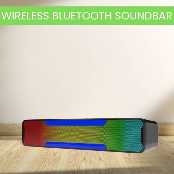 SACRO Megabar (PORTABLE HOME TV SOUNDBAR) Dynamic Thunder Sound With RGB LightWK366 20 W Bluetooth Soundbar