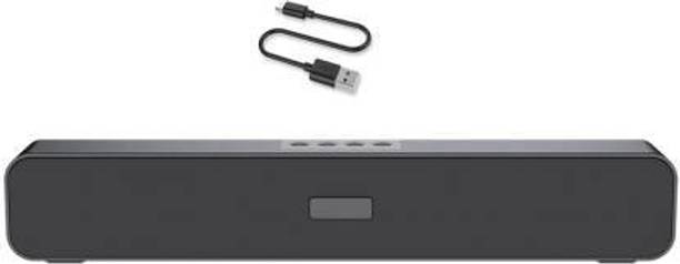 Soroo Future E-91 USB & TWS I Mini Gaming BT Speaker for TV, Mobile, PC, Tablets, Laptops 10 W Bluetooth Soundbar