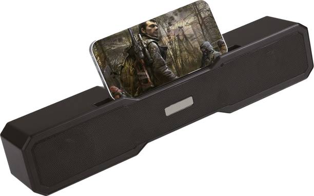 ZSIV 20W Bluetooth Speaker with Stand, HD Sound, FM/USB/AUX Support, 10-Hour Backup 20 W Bluetooth Soundbar
