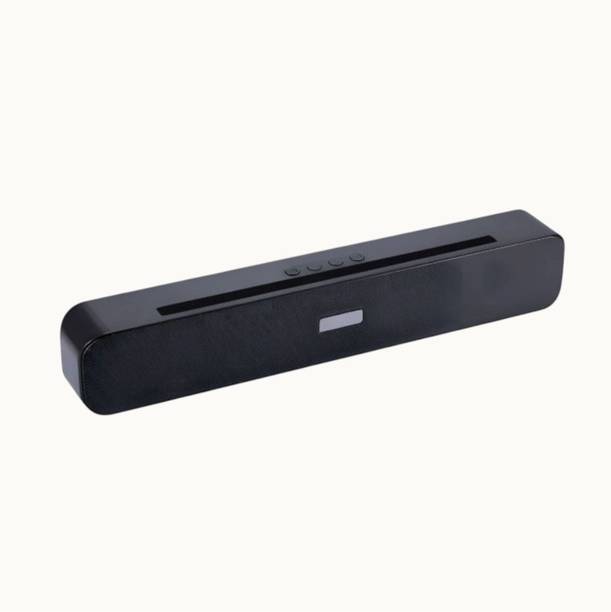 WauroNix Portable Home TV SOUNDBAR Dynamic Thunder Sound 2400mAh Battery 10 W Speaker_FU 10 W Bluetooth Soundbar