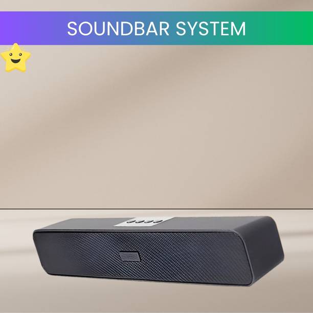 FRONY E91 (PORTABLE HOME THEATER SOUNDBAR) Crydtal Sound Support SD Card/Aux/USBA202 20 W Bluetooth Soundbar
