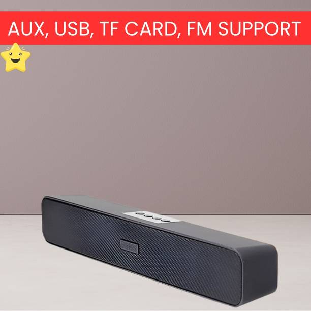GUGGU E91 (PORTABLE HOME THEATER SOUNDBAR) Crydtal Sound Support SD Card/Aux/USBE314 20 W Bluetooth Soundbar