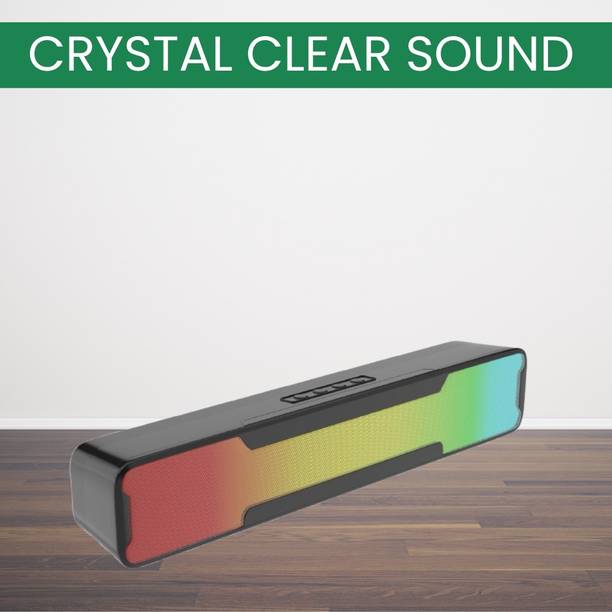 GUGGU Megabar (PORTABLE HOME TV SOUNDBAR) Dynamic Thunder Sound With RGB LightYJ227 20 W Bluetooth Soundbar