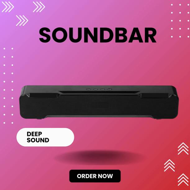Clairbell 20W Bluetooth Soundbar with 4 Hours Wireless Playback Bluetooth SpeakersC1V232 20 W Bluetooth Soundbar
