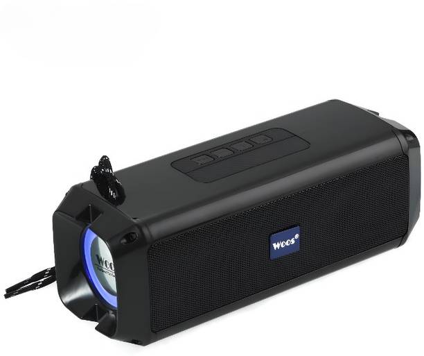 WOOS Super Bass Splashproof Wireless Bluetooth Speaker 10 W Bluetooth Soundbar