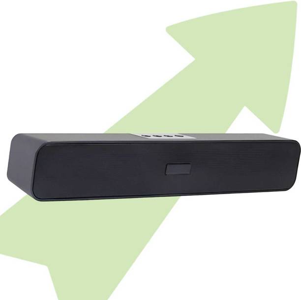 Bxeno Dj Bass Bar Studio Bluetooth Soundbar Moviebar Party Light With High 10 W Bluetooth Soundbar