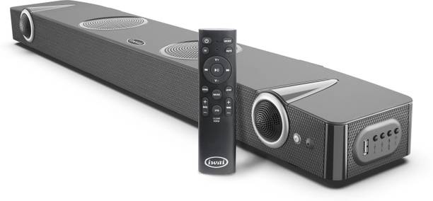 Iwai Thunder SBVB2000 with 2 Inbuilt Subwoofers, 4 EQ modes, HDMI(ARC) 200 W Bluetooth Soundbar