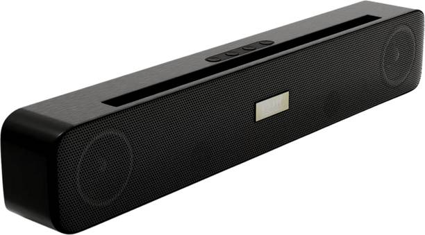 WOOS Powerful 10W Soundbar Bluetooth 5.0, Portable Design, Integrated Mobile Holder 10 W Bluetooth Soundbar