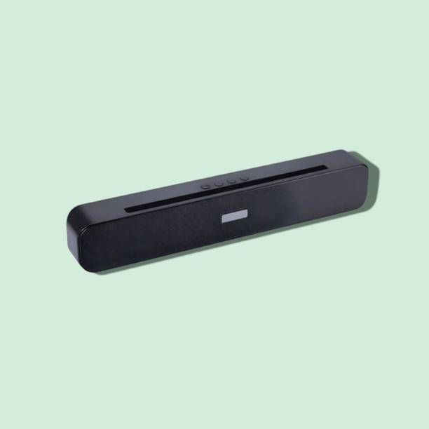AIZINA Portable Home TV SOUNDBAR Dynamic Thunder Sound 2400mAh Battery 10 W Speaker_GY 10 W Bluetooth Soundbar