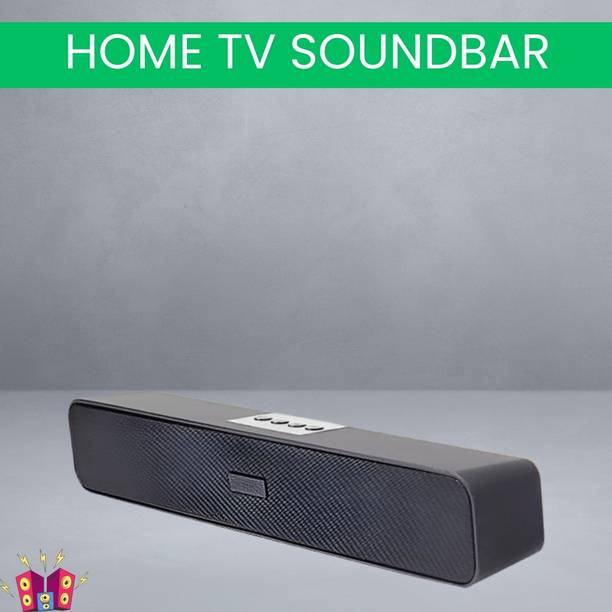 GUGGU E91 (PORTABLE HOME THEATER SOUNDBAR) Crydtal Sound, Support SD Card/Aux/USBB231 20 W Bluetooth Soundbar