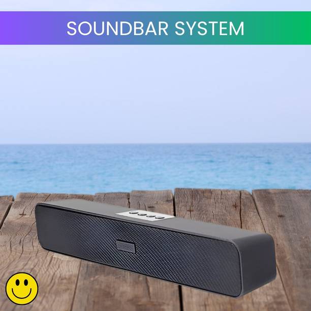 FRONY E91 (PORTABLE HOME THEATER SOUNDBAR) Dynamic Thunder Sound Long Battery LifeB104 20 W Bluetooth Soundbar