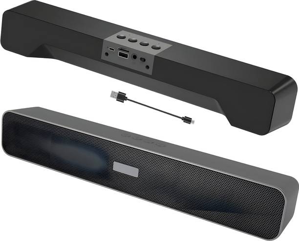RZW Digital Soundbar Aux/USB Inputs, Perfect for Mid/Small-Sized Rooms-7 20 W Bluetooth Soundbar