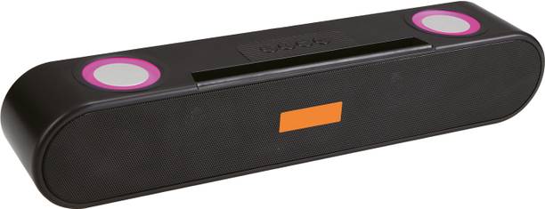 ZWOLLEX Extra Bass Speaker, Supports TF/SD Card/USB, and AUX, 8 Hours Playback Time 20 W Bluetooth Soundbar