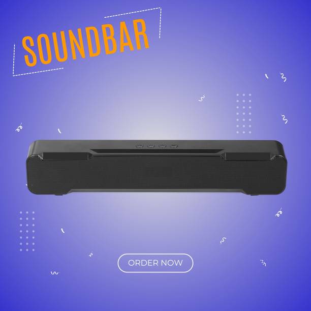 GUGGU 20W Bluetooth Soundbar with 4 Hours Wireless Playback Bluetooth Speakers5DX433 20 W Bluetooth Soundbar