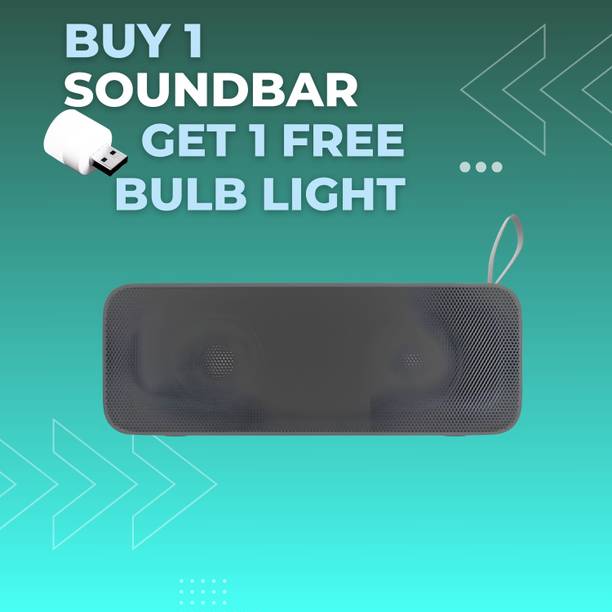 GUGGU 20W Bluetooth Soundbar with 6 Hours Wireless Playback Bluetooth SpeakersOL170 20 W Bluetooth Soundbar