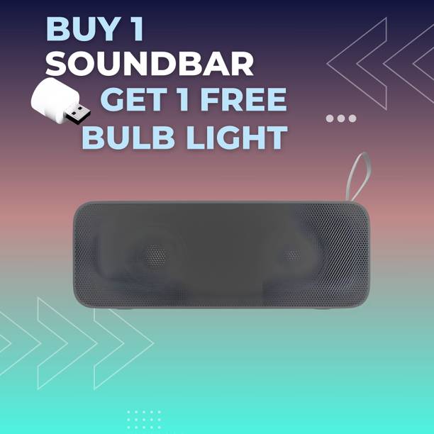 Clairbell 20W Bluetooth Soundbar with 6 Hours Wireless Playback Bluetooth SpeakersAS184 20 W Bluetooth Soundbar