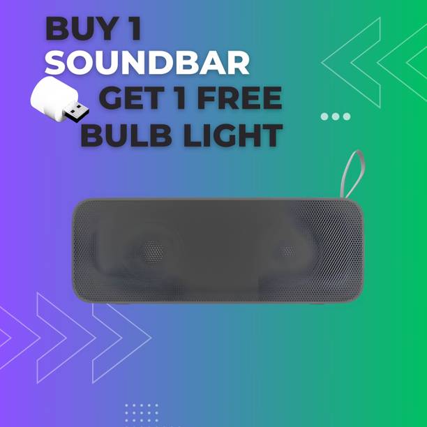 GUGGU 20W Bluetooth Soundbar with 6 Hours Wireless Playback Bluetooth SpeakersOL175 20 W Bluetooth Soundbar