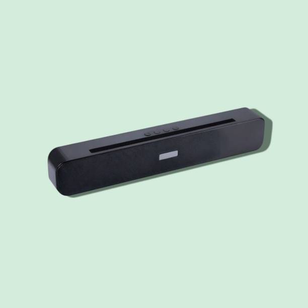 WauroNix Portable Home TV SOUNDBAR Dynamic Thunder Sound 2400mAh Battery 10 W Speaker_V7 10 W Bluetooth Soundbar