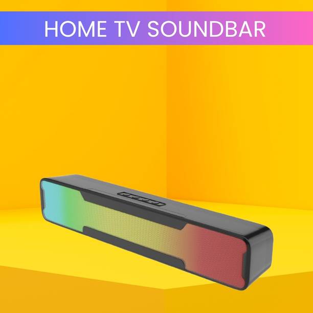 GUGGU Megabar (PORTABLE HOME TV SOUNDBAR) Dynamic Thunder Sound With RGB LightYJ27 20 W Bluetooth Soundbar