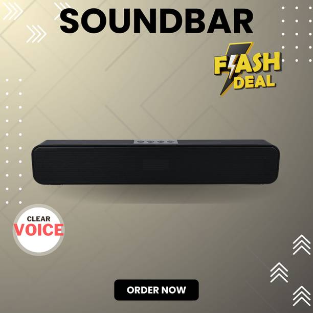Clairbell Bluetooth Soundbar Speaker 12Hrs Playback, HD Stereo for Phone/PC/TV/Laptopi406 20 W Bluetooth Soundbar