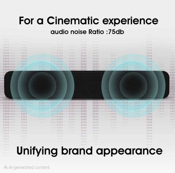 GOOD FUN Wireless Speakers Home Desktop Portable Support TF Card Subwoofer Sound Bar1 10 W Bluetooth Soundbar