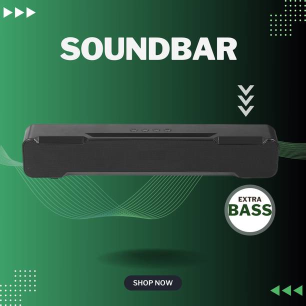 Clairbell 20W Bluetooth Soundbar with 4 Hours Wireless Playback Bluetooth SpeakersC1V276 20 W Bluetooth Soundbar